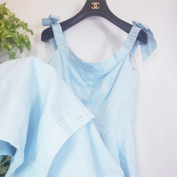 Last stock! New GAL MEETS GLAM Linen Cotton dress - Picture 4 of 16